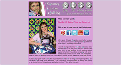 Desktop Screenshot of kcquilting.com